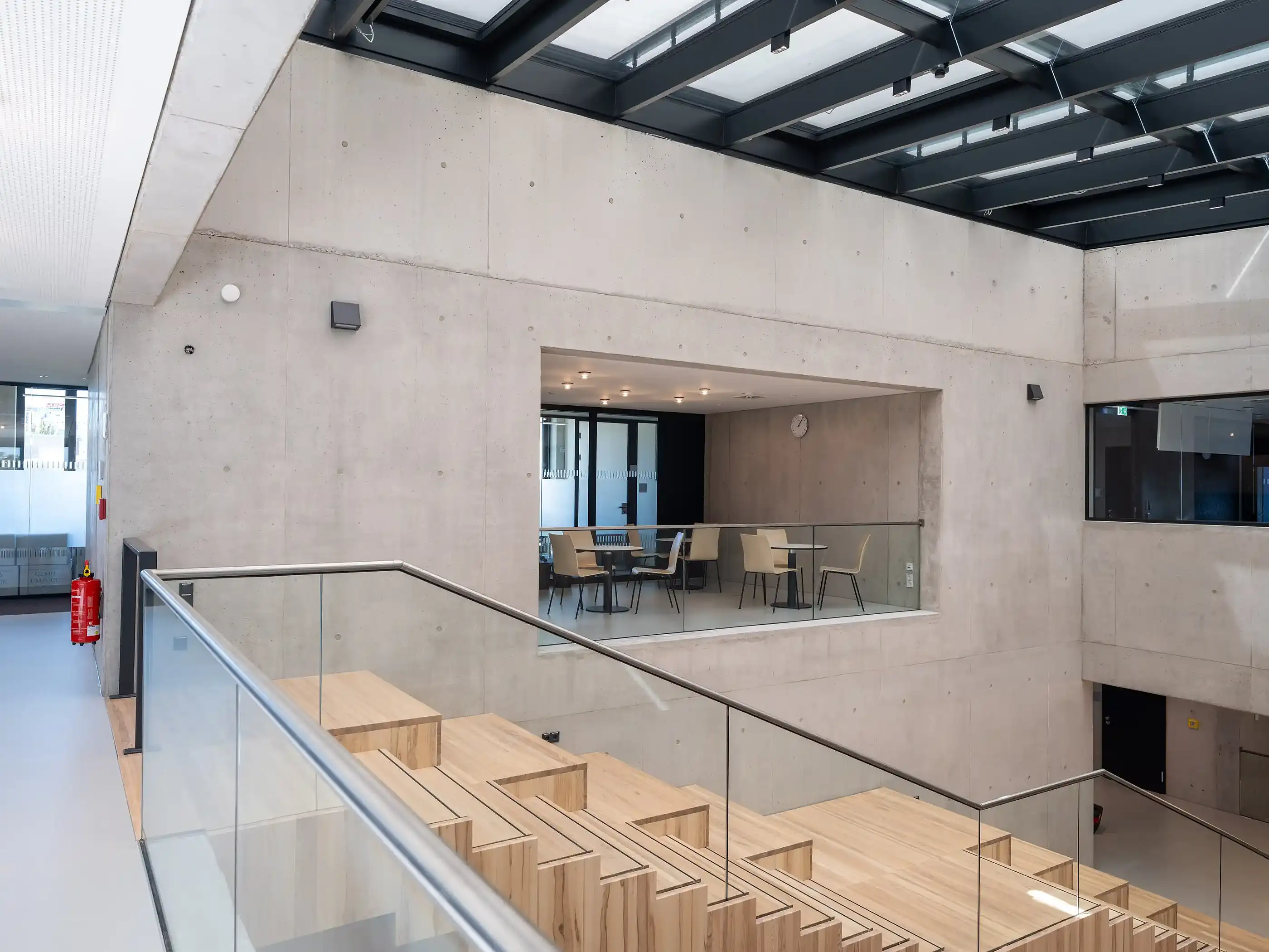 Uni Erfurt Forschungsbau - Weltbeziehungen - Innenansicht