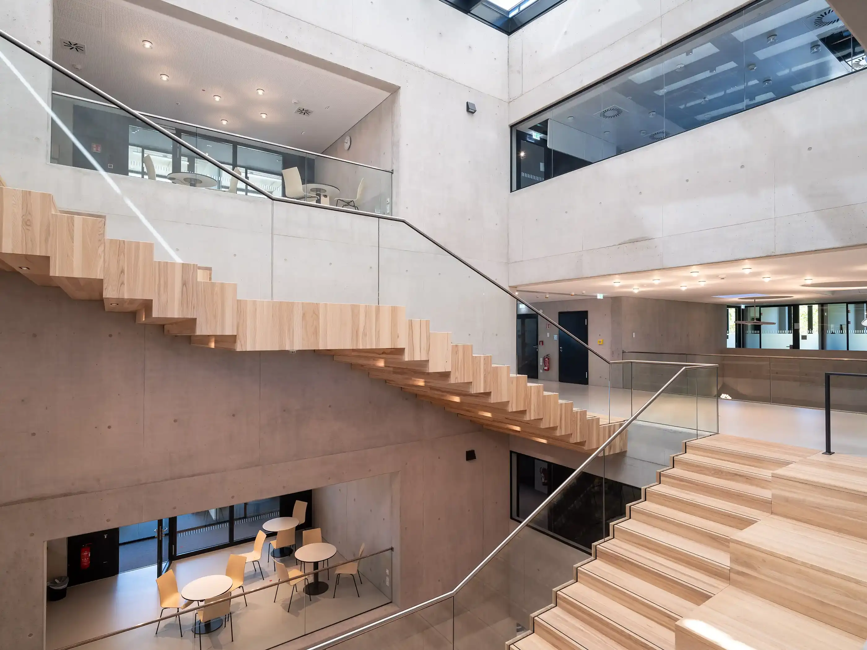 Uni Erfurt Forschungsbau - Weltbeziehungen - Innenansicht